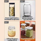 Silicone food storage container set